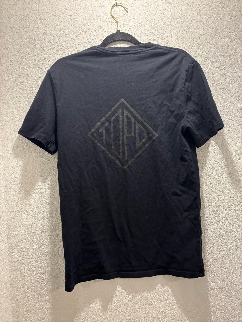 🎁Topo Designs Black Short Sleeve Tee with Subtle Back Diamond Logo